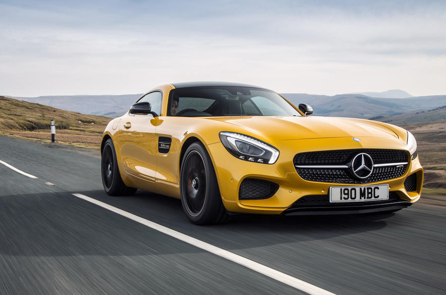 3 Mercedes amg gt s tracking front