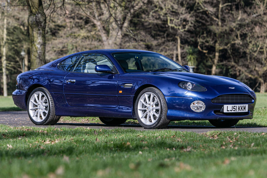 4 Aston martin db7 static front