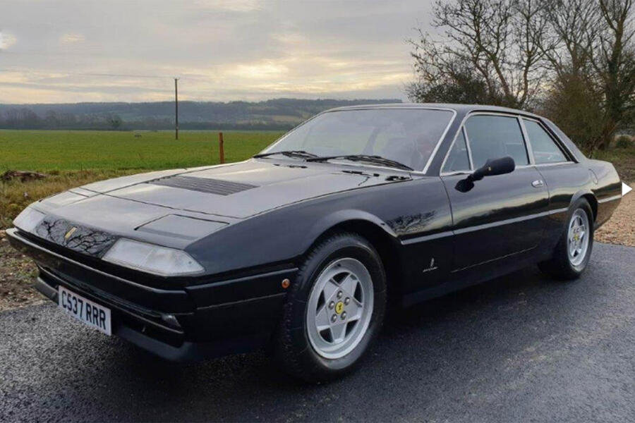 4 Ferrari 412 1986 static front