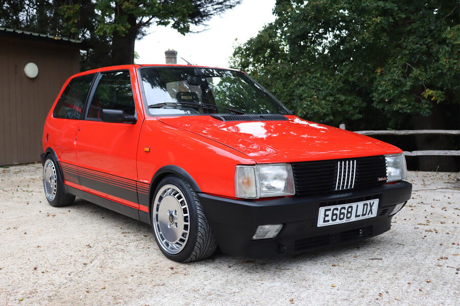 4 Fiat uno turbo ie front