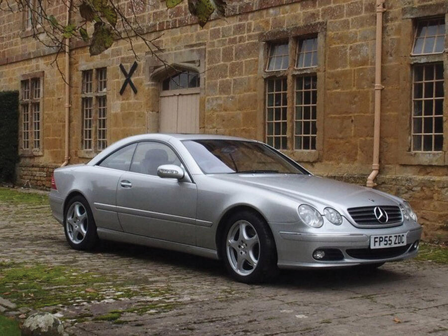 4 Mercedes benz cl500 static front