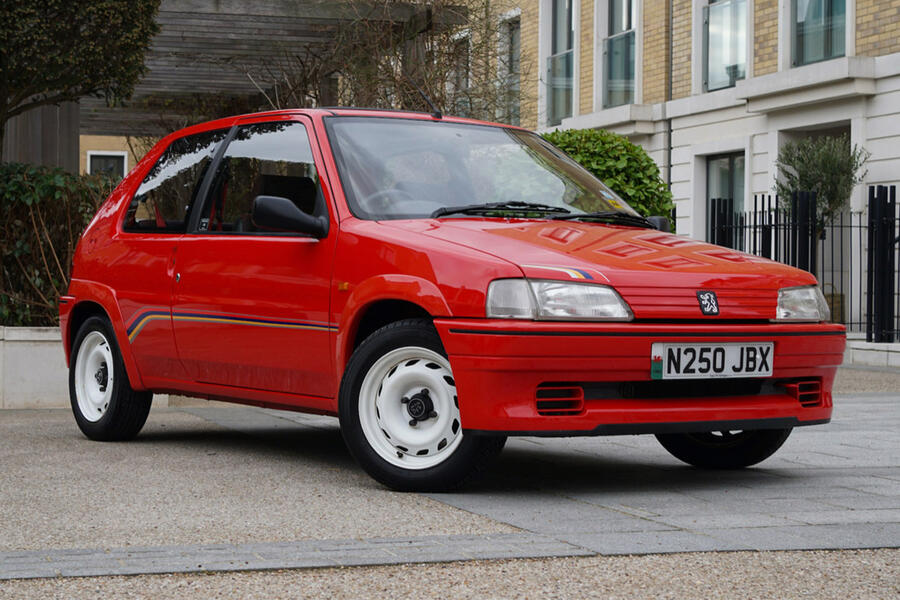 4 Peugeot 106 rallye
