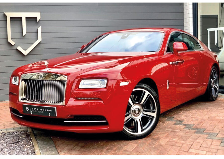 5 Rolls royce wraith static front