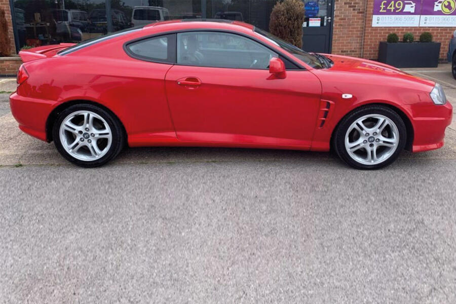 6 Hyundai s coupe static side