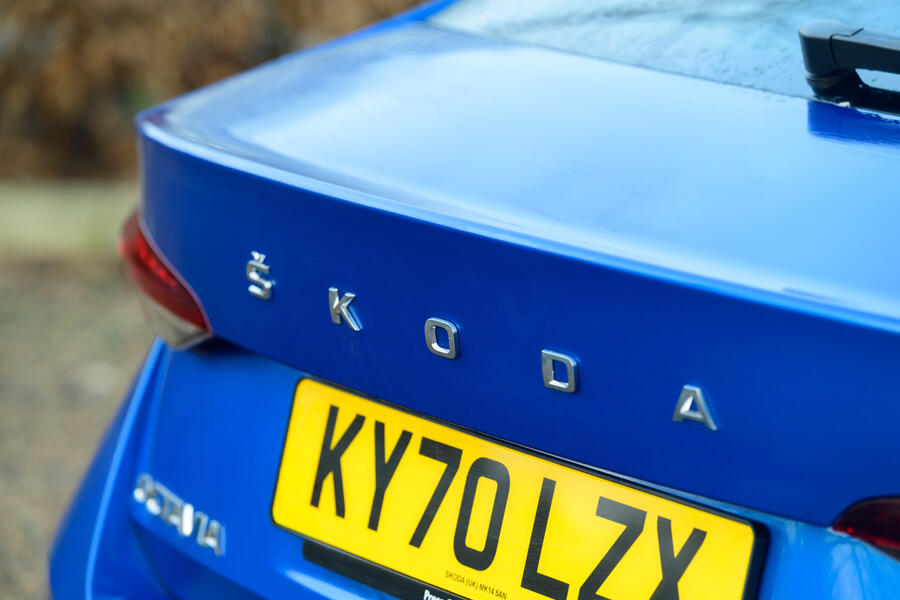 6 Skoda octavia 2021 long term review rear badge