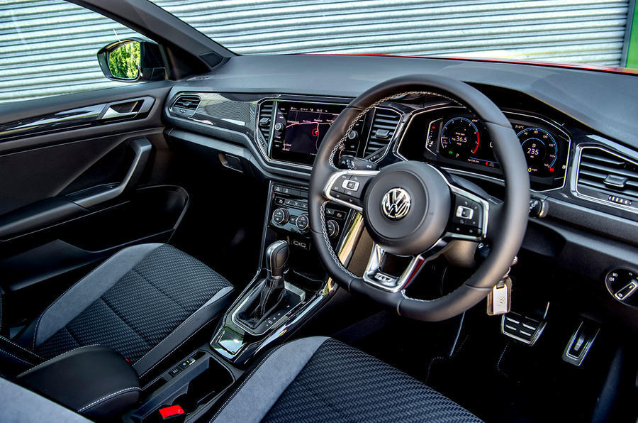 7 Vw t roc 2018 rt steering wheel 0