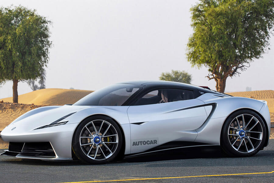 8 Lotus esprit render