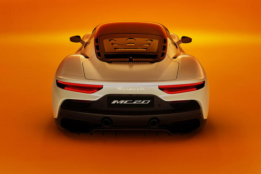 8 Maserati mc20 rear