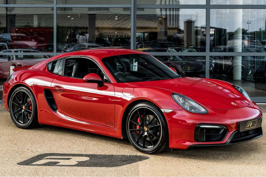 8 Porsche cayman gts front