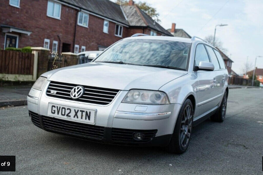 8 Volkswagen passat w8 front