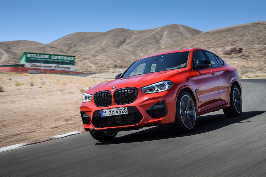 86 Bmw x4m 2019 press otr front