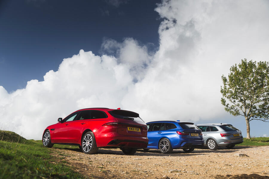 87 Jaguar xf sportbrake trio