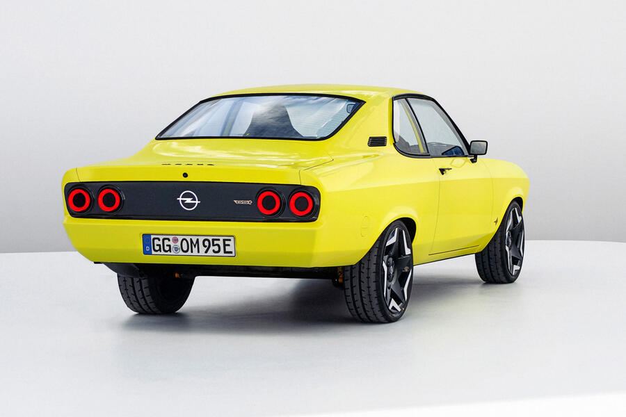 88 Opel manta elektromod 2021 official images edit static rear 0