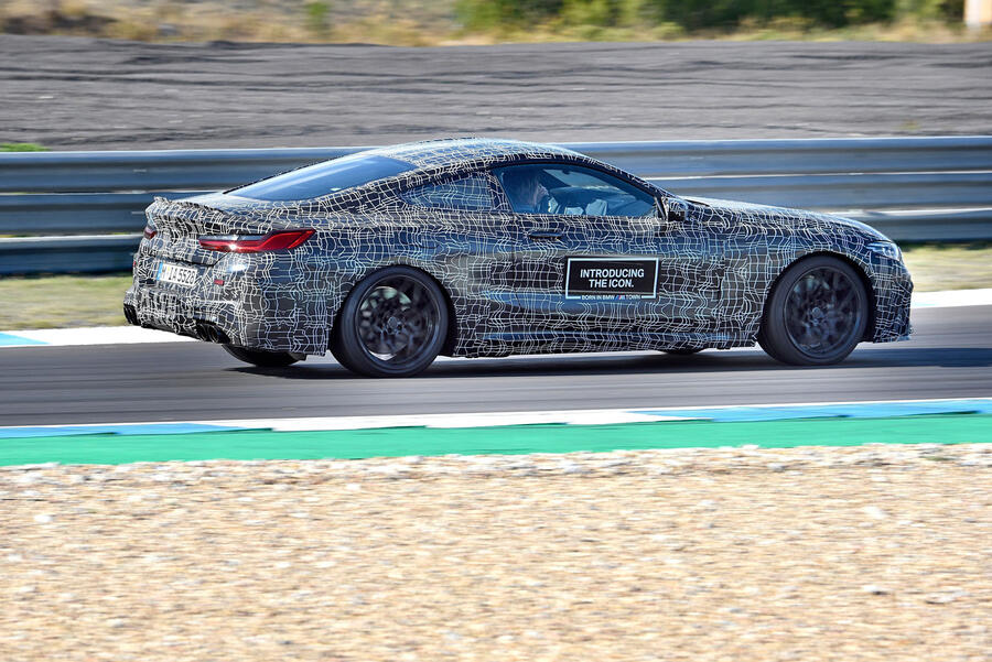 89 Bmw m8 prototype 2019 ride track right