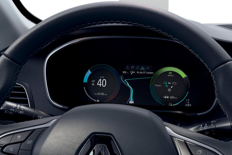89 Renault megane refresh 2020 instruments