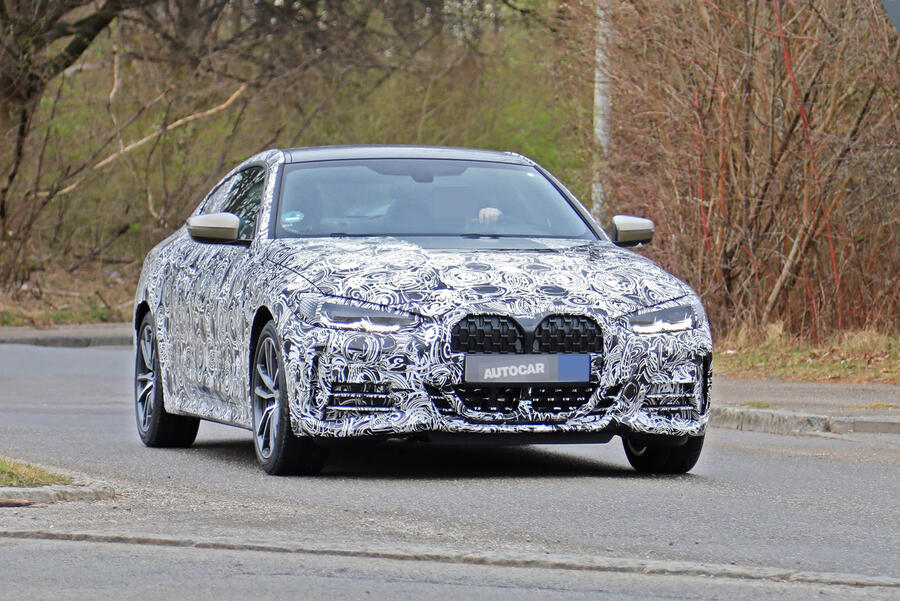 9 Bmw 4 series coupe spy shot