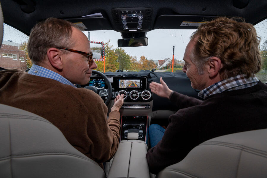 90 Mercedes gla prototype ride 2019 gk talking