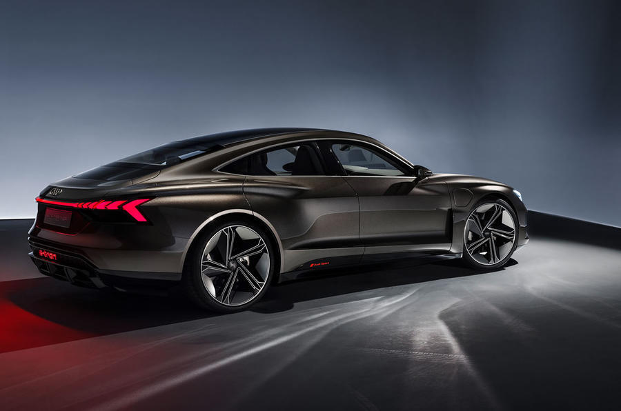 91 Audi etron gt concept official reveal static side