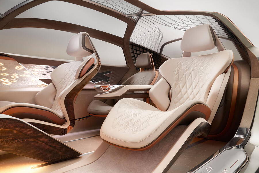 91 Bentley exp100 concept official passenger seat