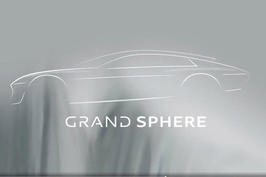 92 Audi grandsphere teaser