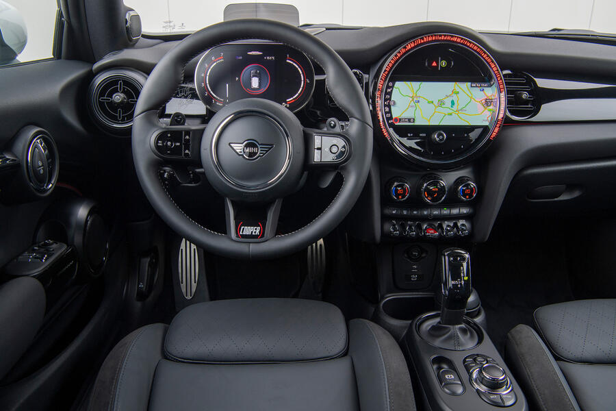 92 Mini jcw anniversary official images dashboard