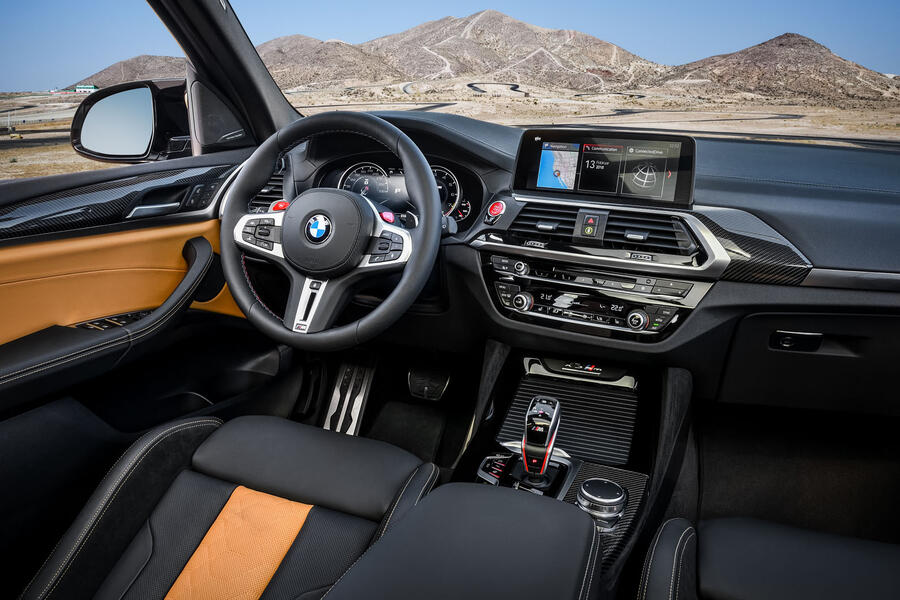 92 Bmw x3m 2019 press cabin