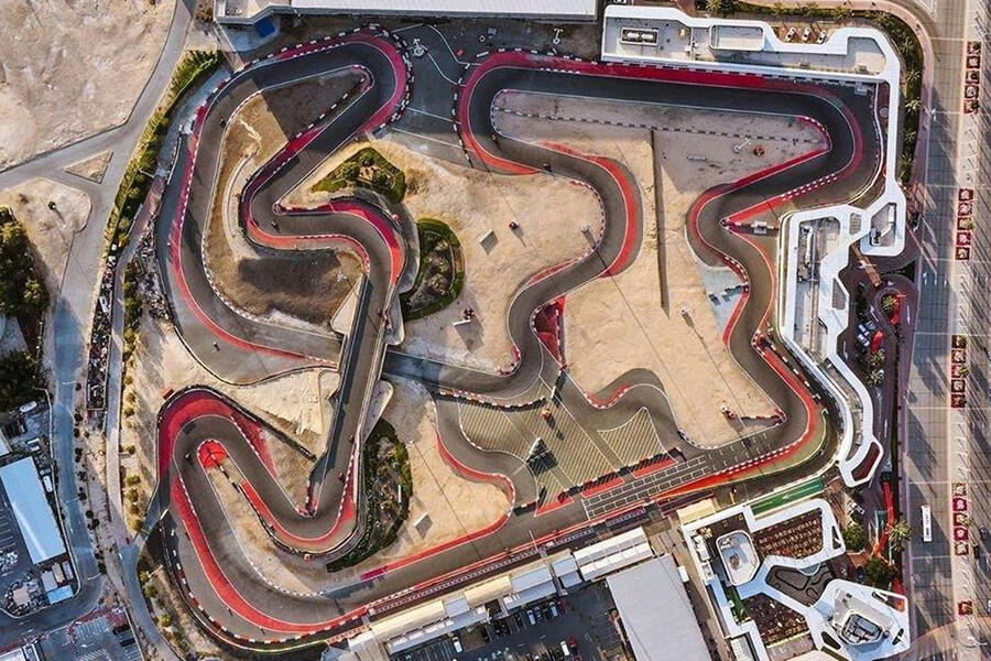94 Apex circuit design dubai kartdrome