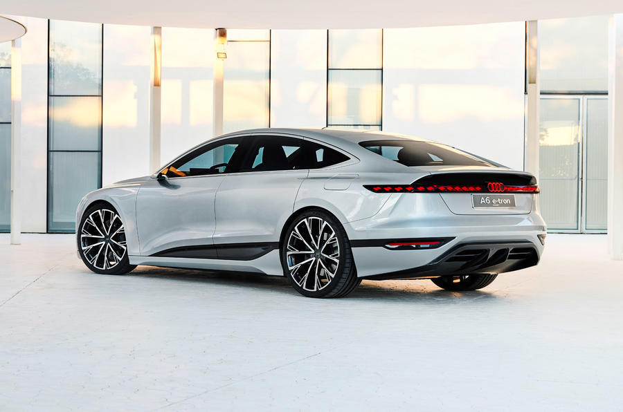 95 Audi a6 e tron concept official static exterior rear 0