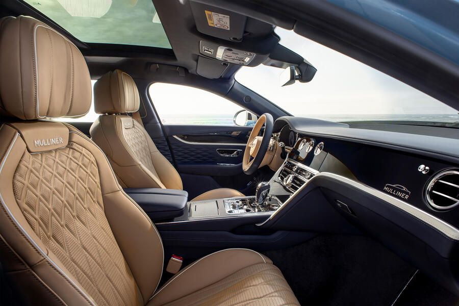 95 Bentley flying spur mulliner official reveal cabin