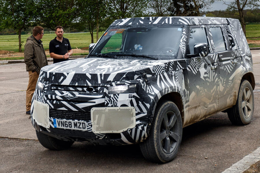 96 Land rover defender proto ride 2019 ms speaking