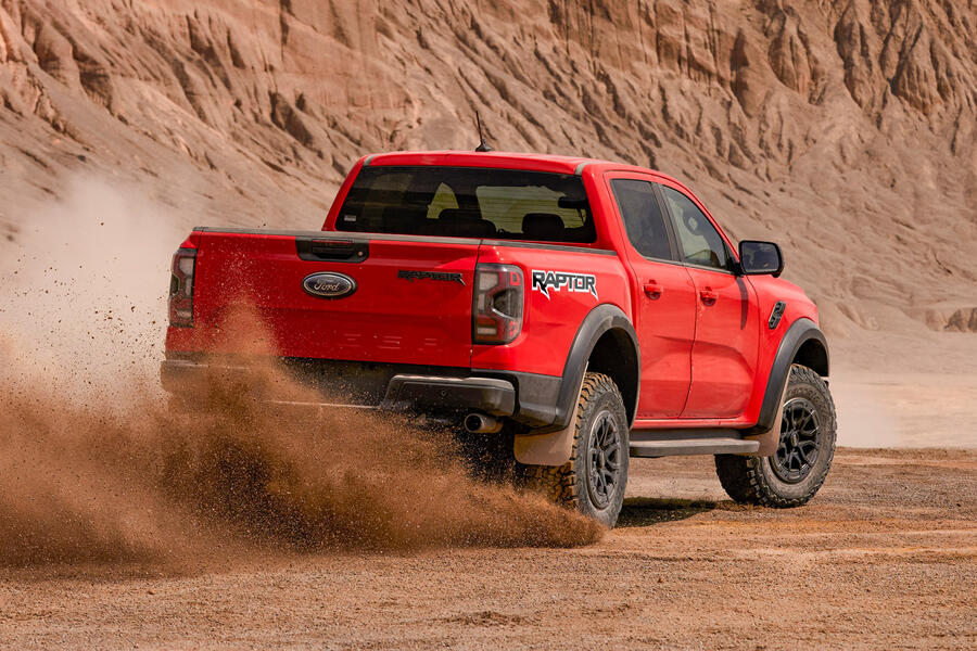 97 2022 Ford ranger raptor official reveal rear