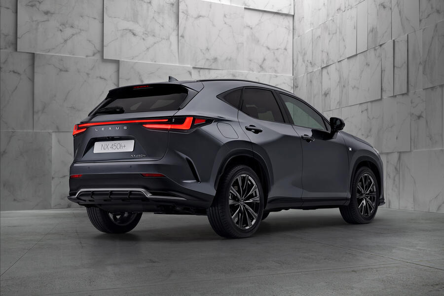 97 Lexus nx 450h 2021 official reveal rear