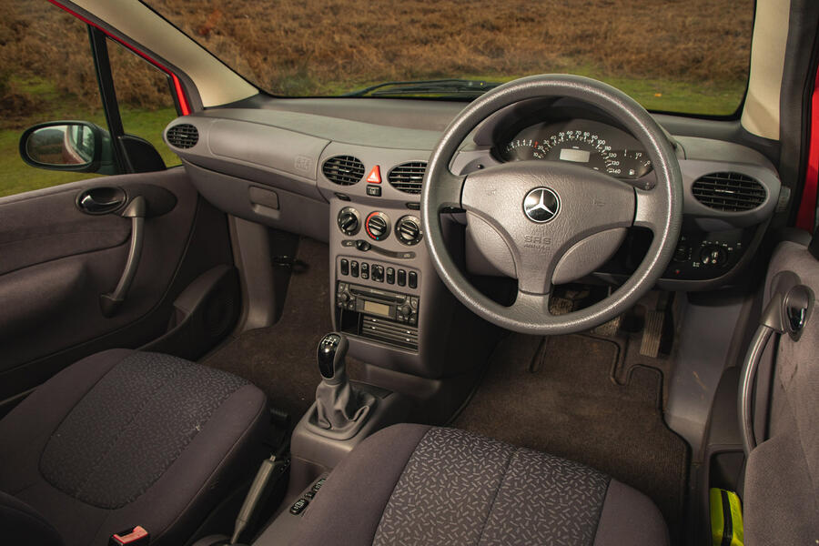 97 Mercedes a class w168 used car buying guide interior