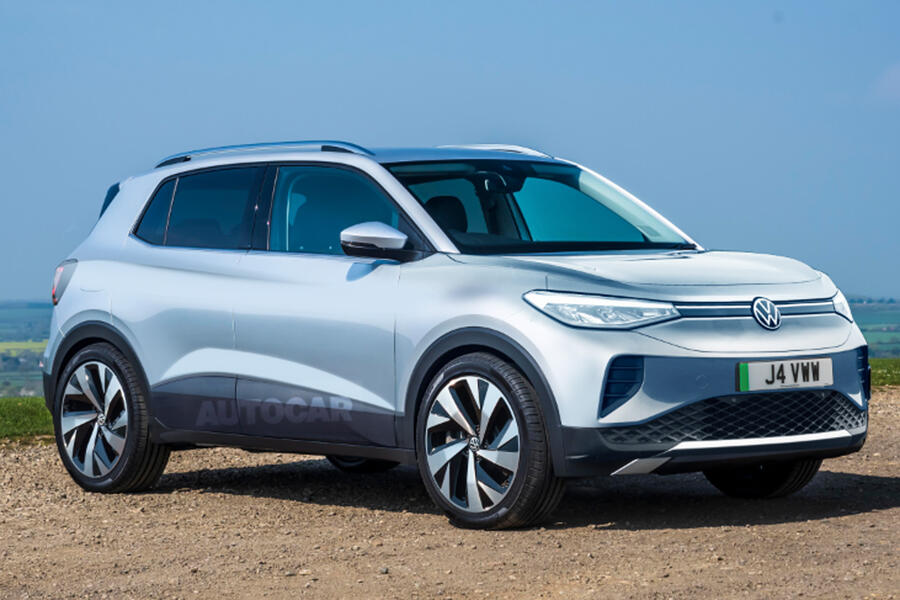 97 Volkswagen id2 render imagined by autocar render