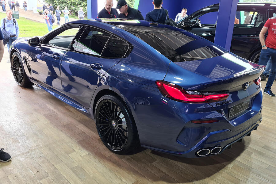 98 Alpina b8 gran coupe goodwood rear