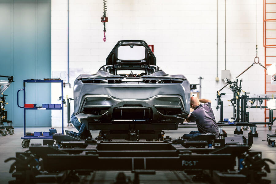 98 Business pininfarina factory shell