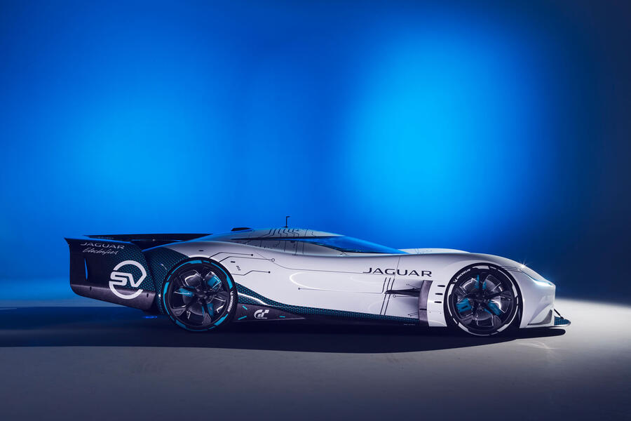 98 Jaguar vision gt concept gran turismo studio side