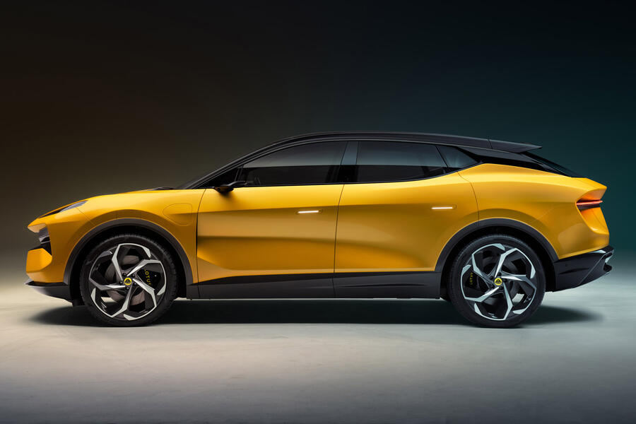 98 Lotus eletre 2022 official reveal press static side