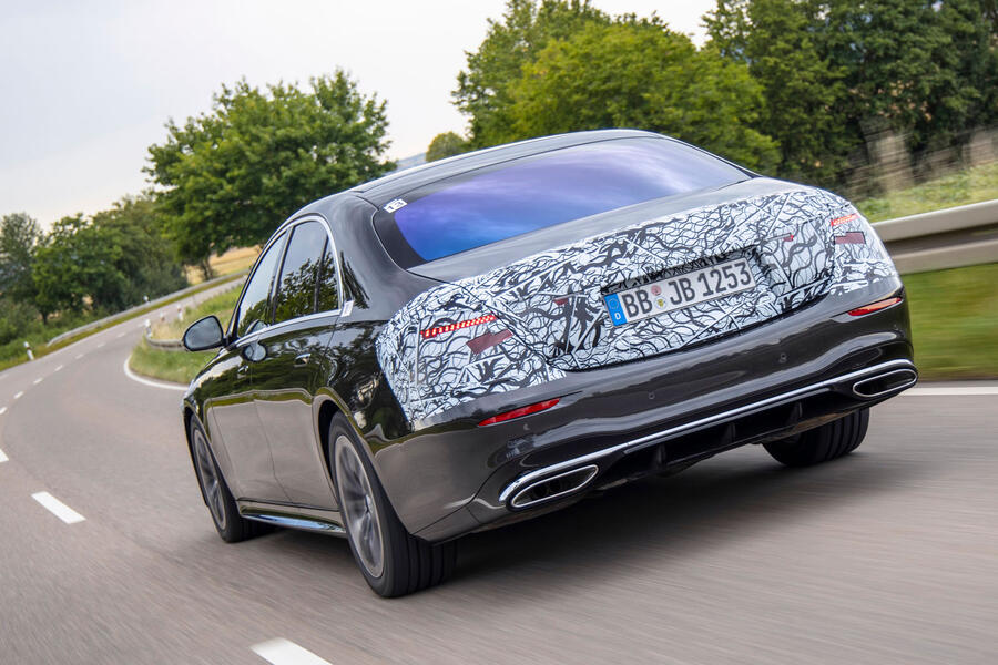 98 Mercedes benz s class prototype ride 2020 hero rear
