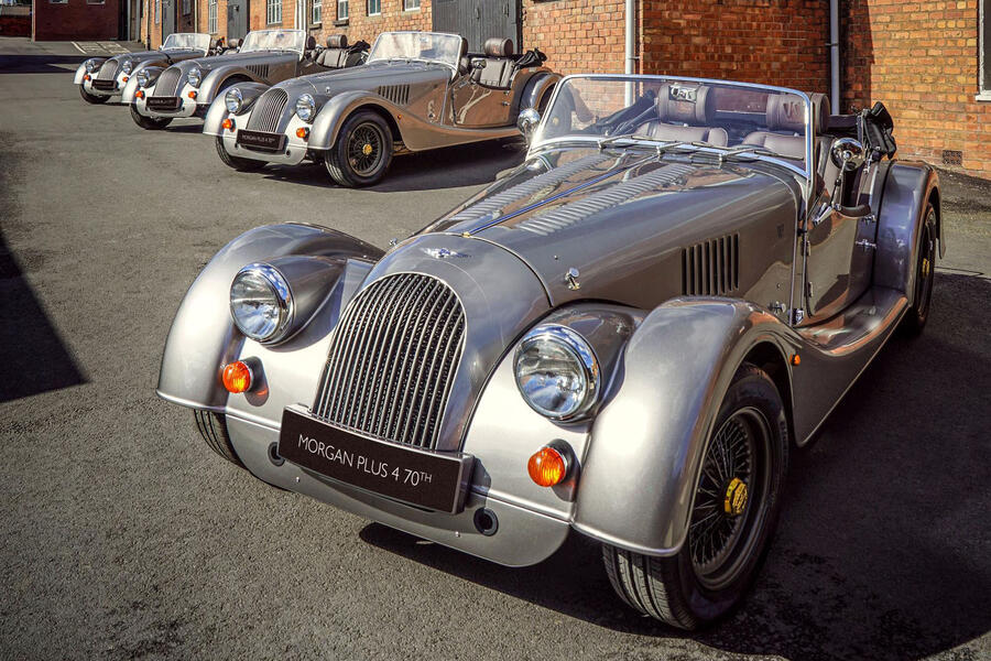 98 Morgan plus 4 70th first cars 2