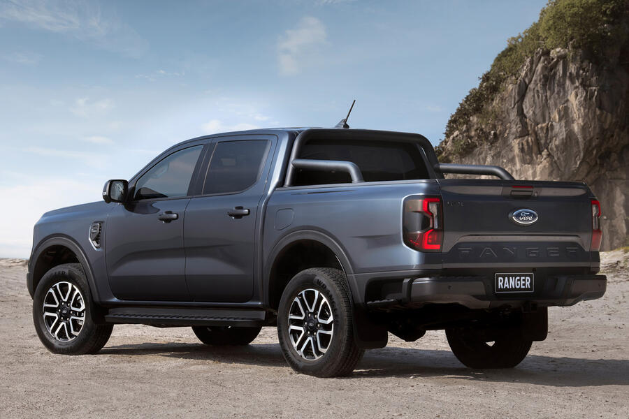 98 New 2022 ford ranger official images static rear