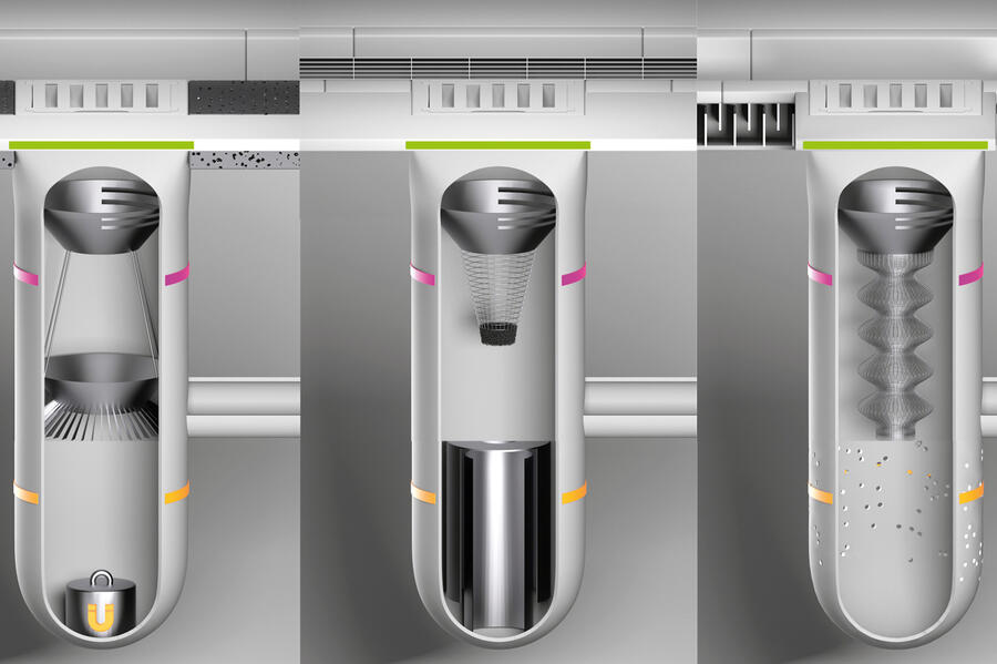 98 Under the skin audi drains