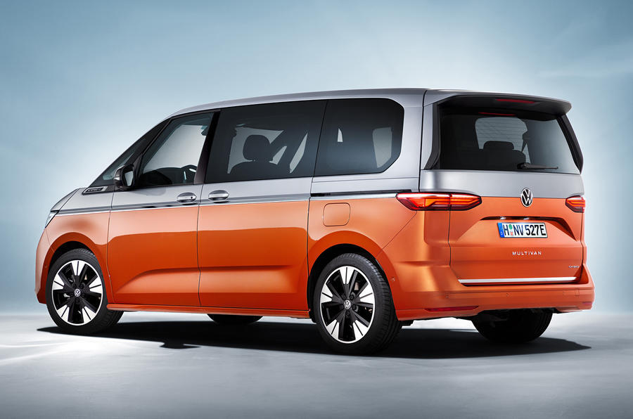 98 Volkswagen multivan t7 2021 official images hero rear 0