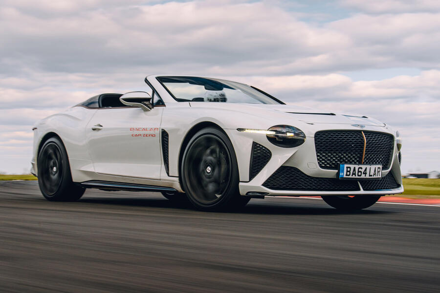 99 Bentley mulliner bacalar prototype drive 2021 hero front