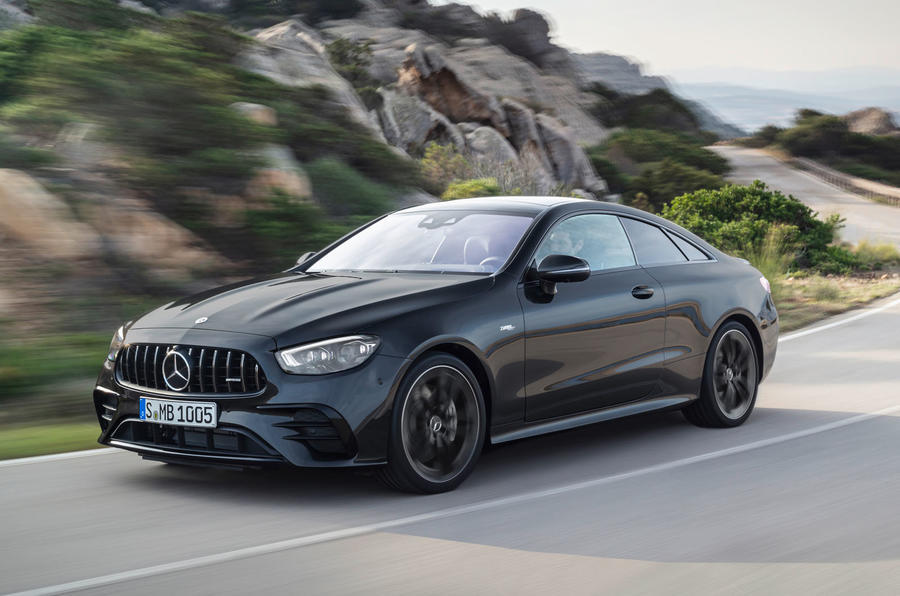 99 Mercedes e class facelift official coupe front