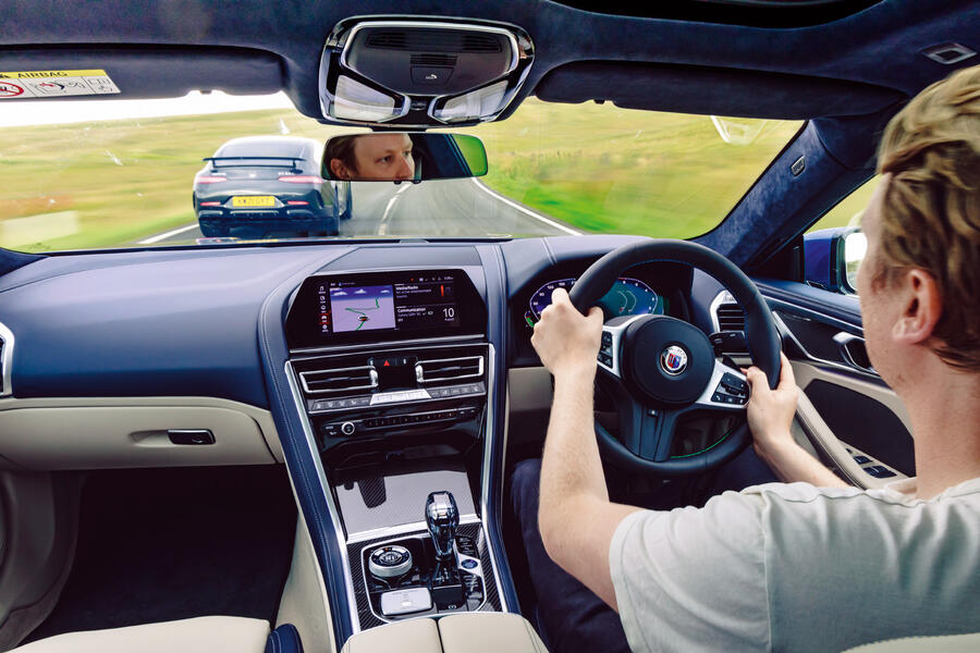 Alpina b8 vs merc amg gt 2021 40