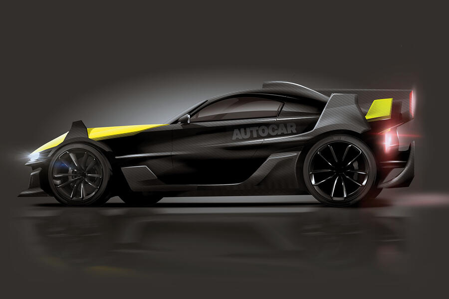 Ariel autocar image side