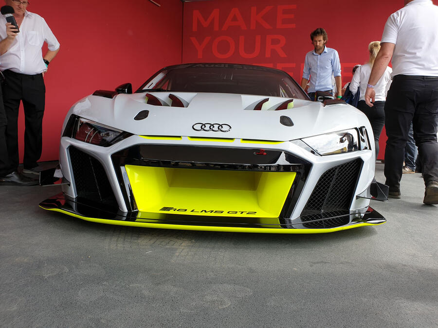 Audi r8 lms gt2 front bumper