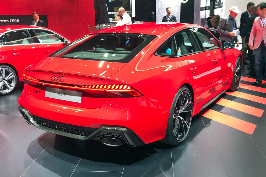 Audi rs7 sportback at frankfurt 2019 rear