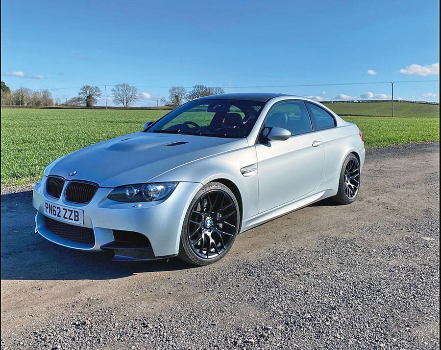 Bmw m3 frozen silver